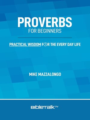 cover image of Proverbs for Beginners